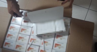 Gümrük Muhafaza ekipleri, 1 milyon 300 bin liralık kaçak makaron ele geçirdi