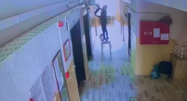 Güvenlik kamerasına yakalanan hırsızlık şüphelisi tutuklandı