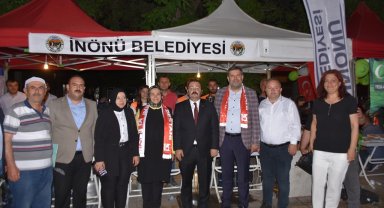 İnönü Belediyesi 15 Temmuz'un 7'inci yıl dönümü programında yerini aldı