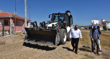 İnönü Belediyesi yol yapım çalışmalarını aralıksız sürdürüyor