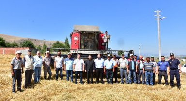 İnönü'de tarımsal faaliyetlerin kazasız geçmesi için kurban kesildi