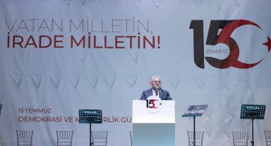 Kayseri protokolünden 15 Temmuz Mesajı