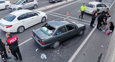 Kazadan sonra çıkan kavgada bir şoför bıçaklandı