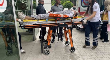 Konya'da kamyonla çarpışan bisiklet sürücüsü yaralandı