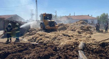 Kulu'da saman yangını