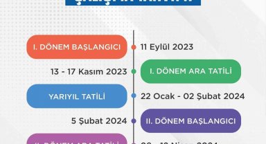 MEB yeni eğitim-öğretim yılı çalışma takvimini yayımladı