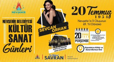 Nevşehir'in il oluşunun 69. Yıl dönümü kutlanacak
