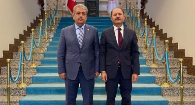 Özsoy, bakan yardımcılarını ziyaret etti