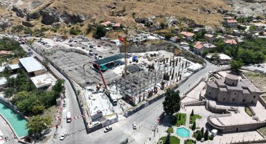 Sille'deKapalı Otopark, Karma Yapılar ve Meydan Düzenlemesi projesinin temeli atıldı