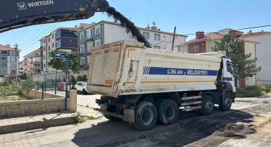 Sincan'da bu yıl 50 bin ton sıcak asfalt dökülmesi planlanıyor