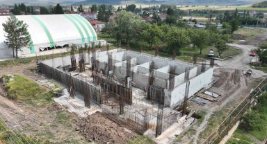 11 bin nüfuslu ilçe olimpik yüzme havuzuna kavuşuyor