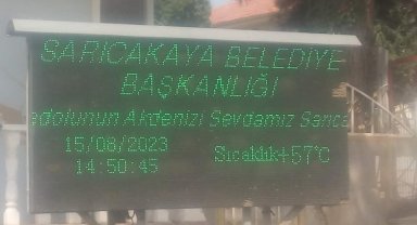 57 derece sıcaklığın resmidir