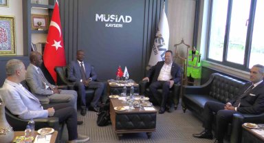 Afrikalı heyetten MÜSİAD Kayseri'ye ziyaret