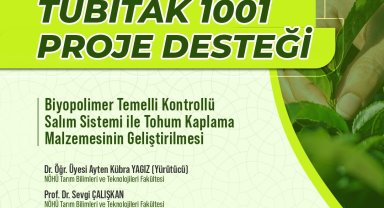 Akademisyenlerimiz Sürdürülebilir Tarım Projesine TÜBİTAK Desteği
