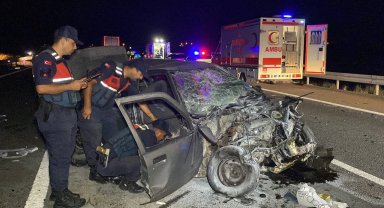 Aksaray'da zincirleme trafik kazası: 2 ölü, 12 yaralı