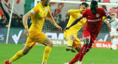 Antalyaspor ile Kayserispor 31. randevuda