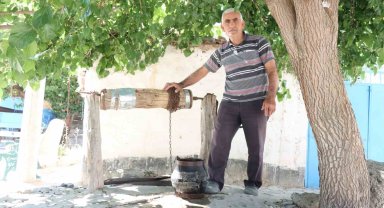 Asırlık hayrat su kuyusu hala rağbet görüyor