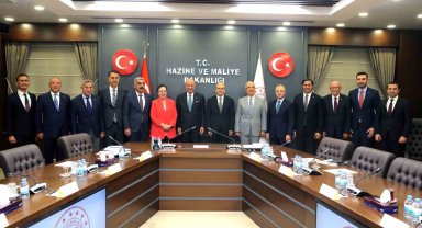 ASO'dan Bakan Şimşek'e ziyaret