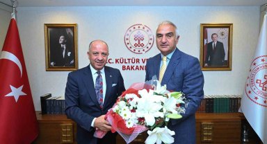 ASO'dan Kültür ve Turizm Bakanı Ersoy'a Ziyaret