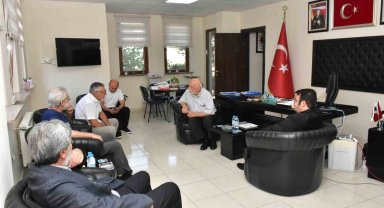 Başkan Bozkurt'a üst düzey ziyaretler