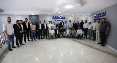 Başkan Büyükkılı. ASKON'un Konuğu Oldu