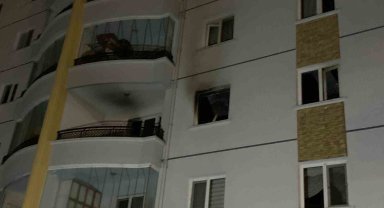 Başkentte apartmanda çıkan yangın paniğe neden oldu