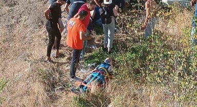 Çankırı'da otomobil şarampole yuvarlandı: 7 yaralı