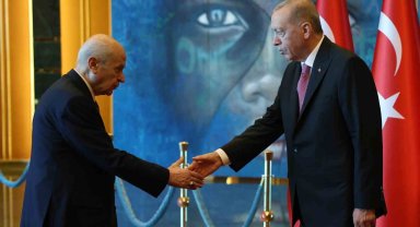 Cumhurbaşkanı Erdoğan, 30 Ağustos Zafer Bayramı tebriklerini kabul etti