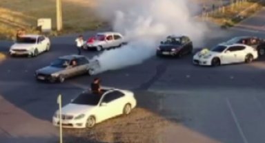Düğün konvoylarında maganda tehlikesi