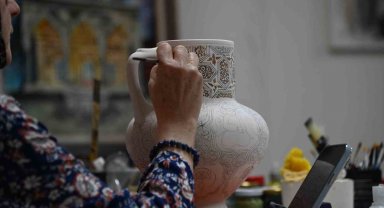 Ecdat mirası sanat, Selçuklu Belediyesi Çini Atölyesinde yaşatılıyor