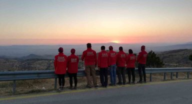 Eskişehir DAK ekibi Büyük Taarruz'un 101'inci yılı için yürüdü