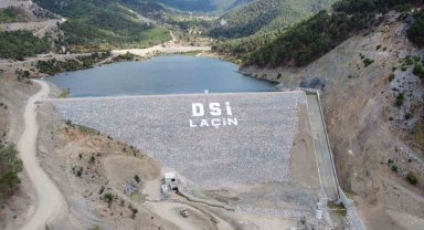 Eskişehir Sarıcakaya Laçin barajı ve sulaması tamamlandı