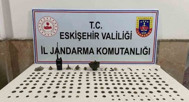 Eskişehir'de jandarmadan tarihi eser operasyonu