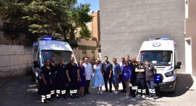 ESOGÜ Hastanesi'nde 2 yeni ambulans hizmet vermeye başladı