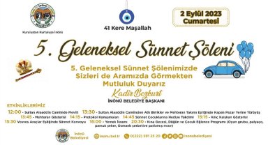 İnönü'de geleneksel sünnet şöleni başlıyor