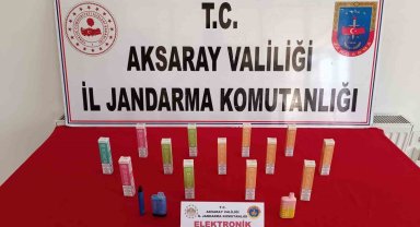 Jandarmadan kaçak elektronik sigara operasyonu