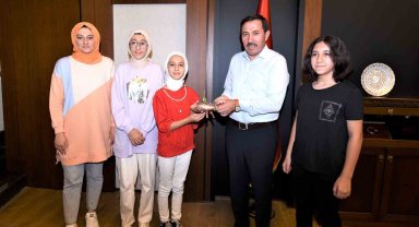 Karatay Kültür ve Sanat Akademisi öğrencileri Başkan Kılca ile buluştu