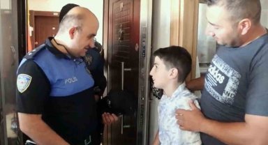 Kayseri polisinden alkışlanacak hareket: Umut'u doğum gününde yalnız bırakmadılar
