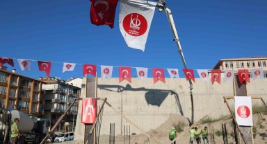 Keçiören'de yeni kapalı spor salonunun temelleri atıldı