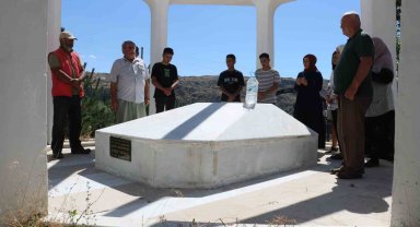 Kıbrıs'ta esir edilerek ağır işkenceler görmüştü, mezarı başında anıldı