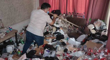 Kiracı gitti, çöp ev kaldı