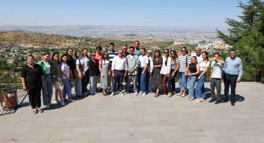 Kırgız öğrencilerden Hacılar'a ziyaret
