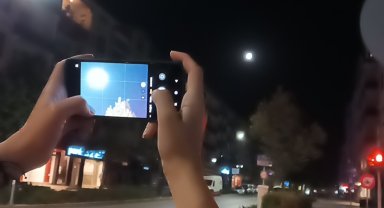 Kırşehir'de 30 Ağustos kutlamalarında 'Mavi Ay' Şöleni