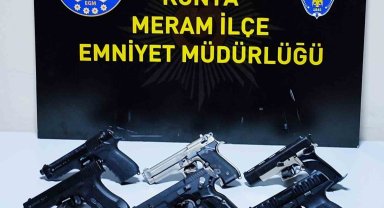 Konya'da düğün magandaları yakın takipte