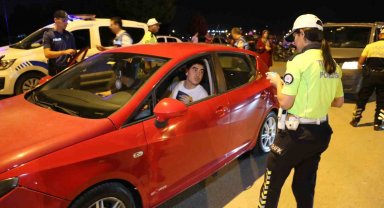 Konya'da şok uygulama: 180 polis ile 800 kişi kontrol edildi