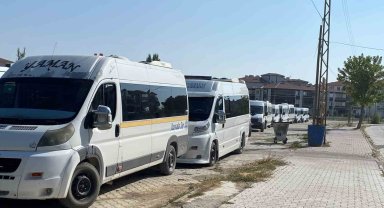 Kulu'da okul servis araçları denetlendi