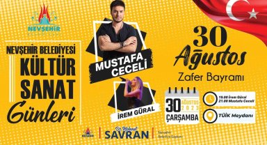 Nevşehir Belediyesi'nden 30 Ağustos Zafer Bayramı'na özel konser