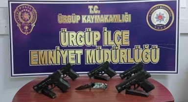 Nevşehir'de silah ticareti yapan 6 şahıs gözaltına alındı