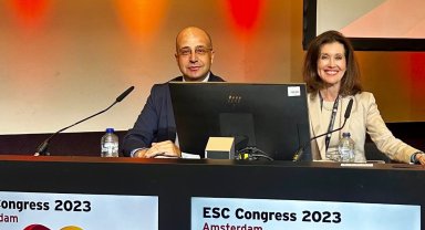 Prof. Dr. Bülent Görenek Avrupa Kardiyoloji Kongresi'ne katıldı
