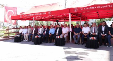 Rahman Camii'nin temelleri Keçiören'de atıldı